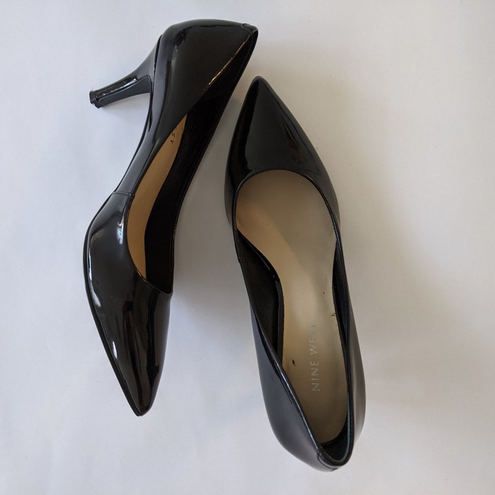 black heels